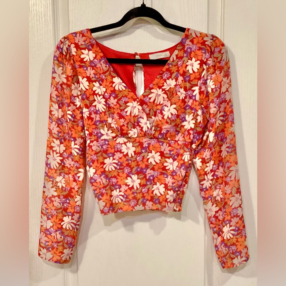 LUSH Floral Blouse